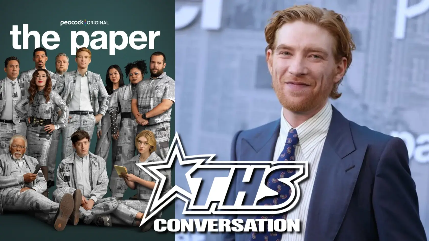 domhnall gleeson the paper