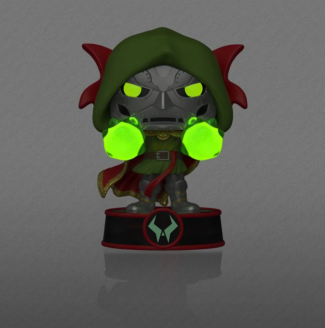 POP Super Grail SFX: Marvel- Sorcerer Supreme Doom( light-up)