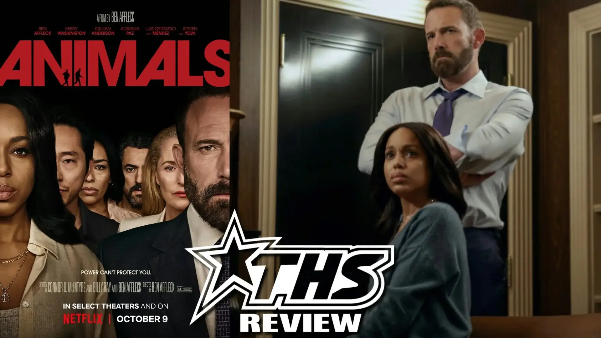 Animals [Review] – Ben Affleck’s Sanitized Netflix Political Thriller Takes No Risks