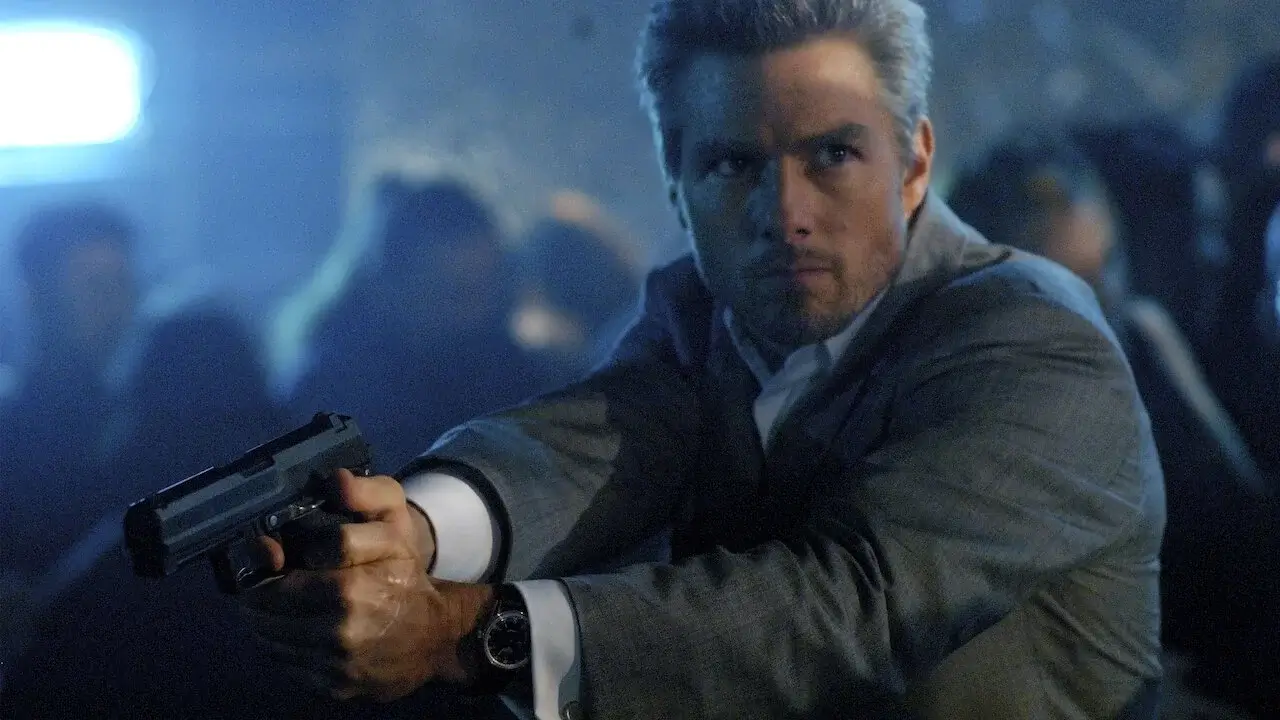 Tom Cruise in Collateral. 