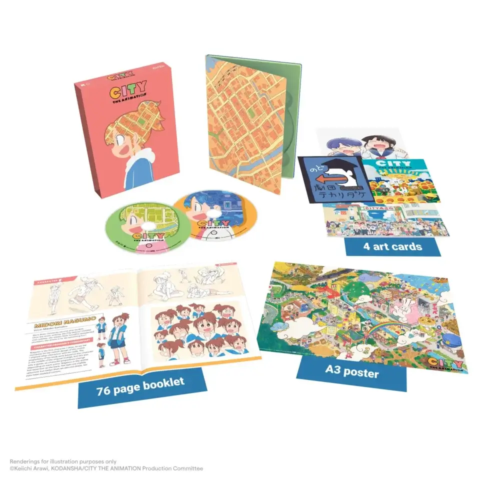 ‘City The Animation’ Coming Soon To Home Video As Collector’s Edition