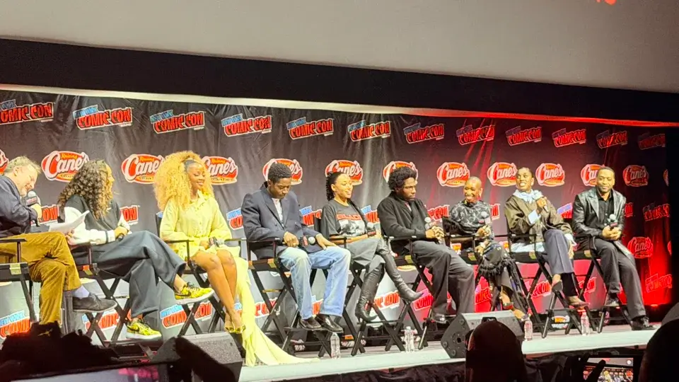 Panel of people