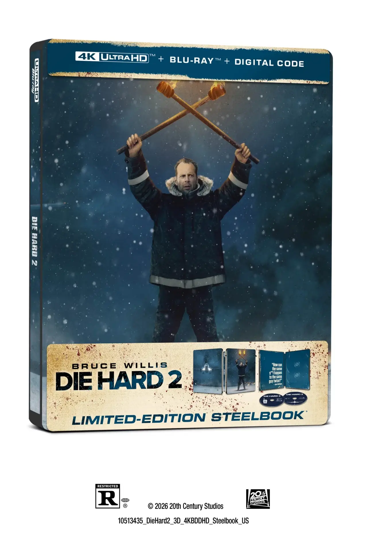 Die Hard 2 steelbook.