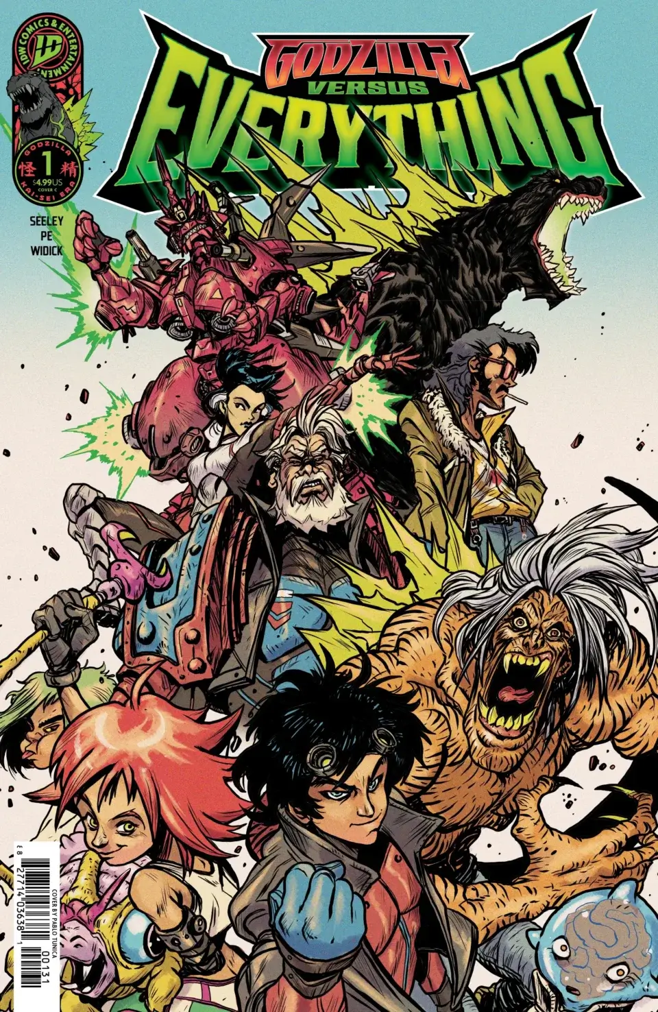 Godzilla Set To Go Up Against Everything In New Comic Book