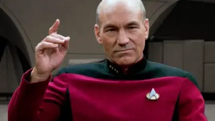 Picard from Star Trek.