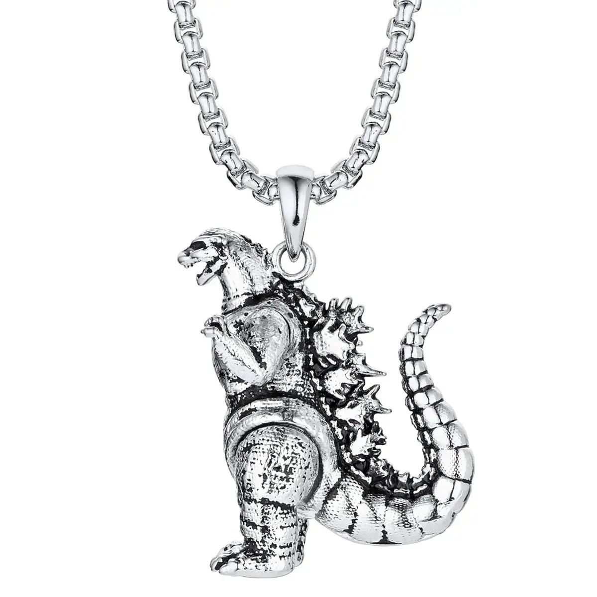 RockLove Jewelry Godzilla necklace