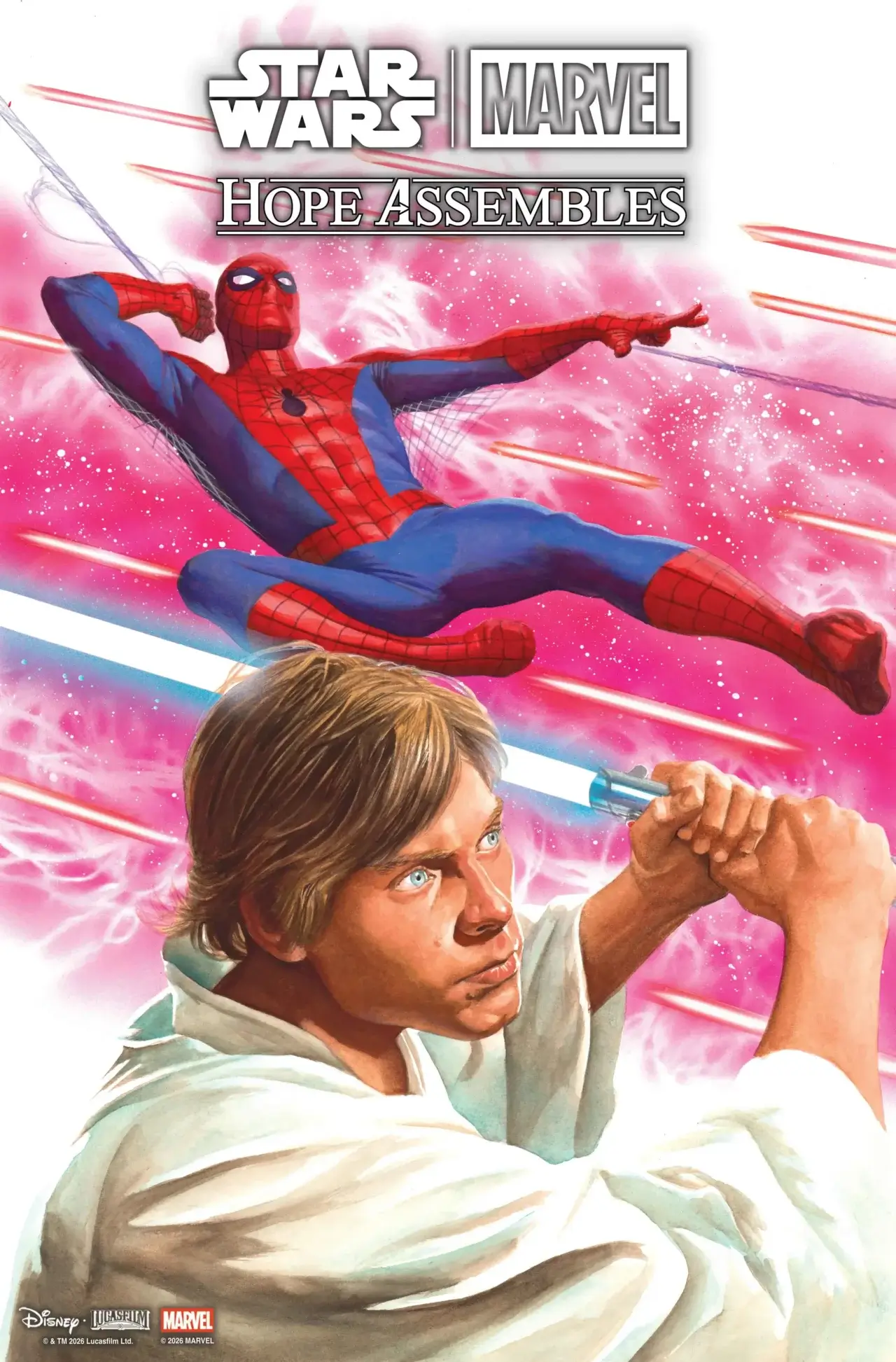 STAR WARS | MARVEL: HOPE ASSEMBLES #1 Cover B by ALEX ROSS (Alliance Variant)