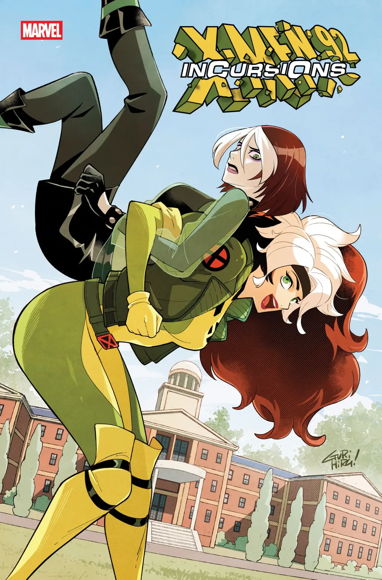 X-men cover art featuring Rogue