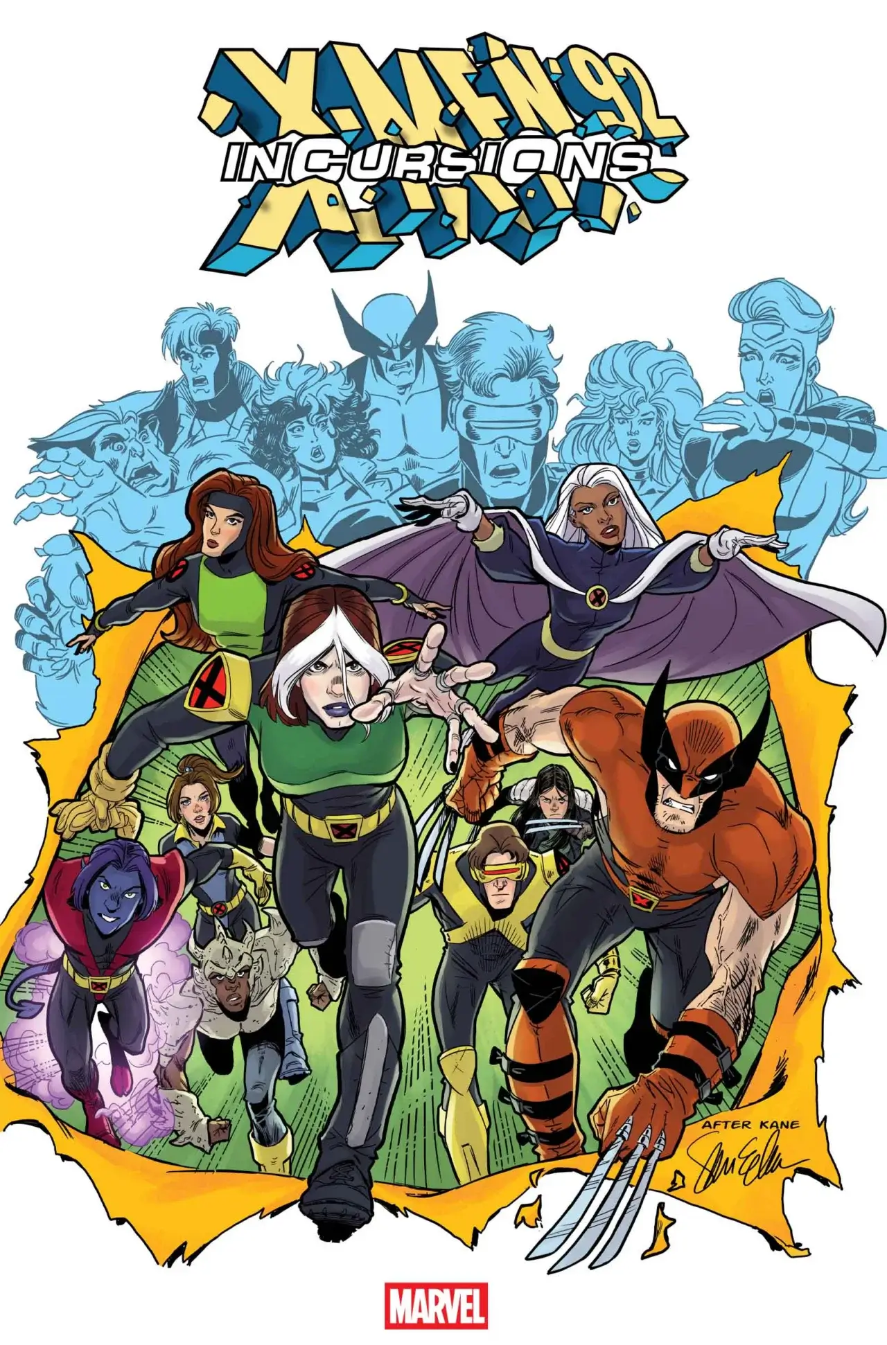X-men cover art