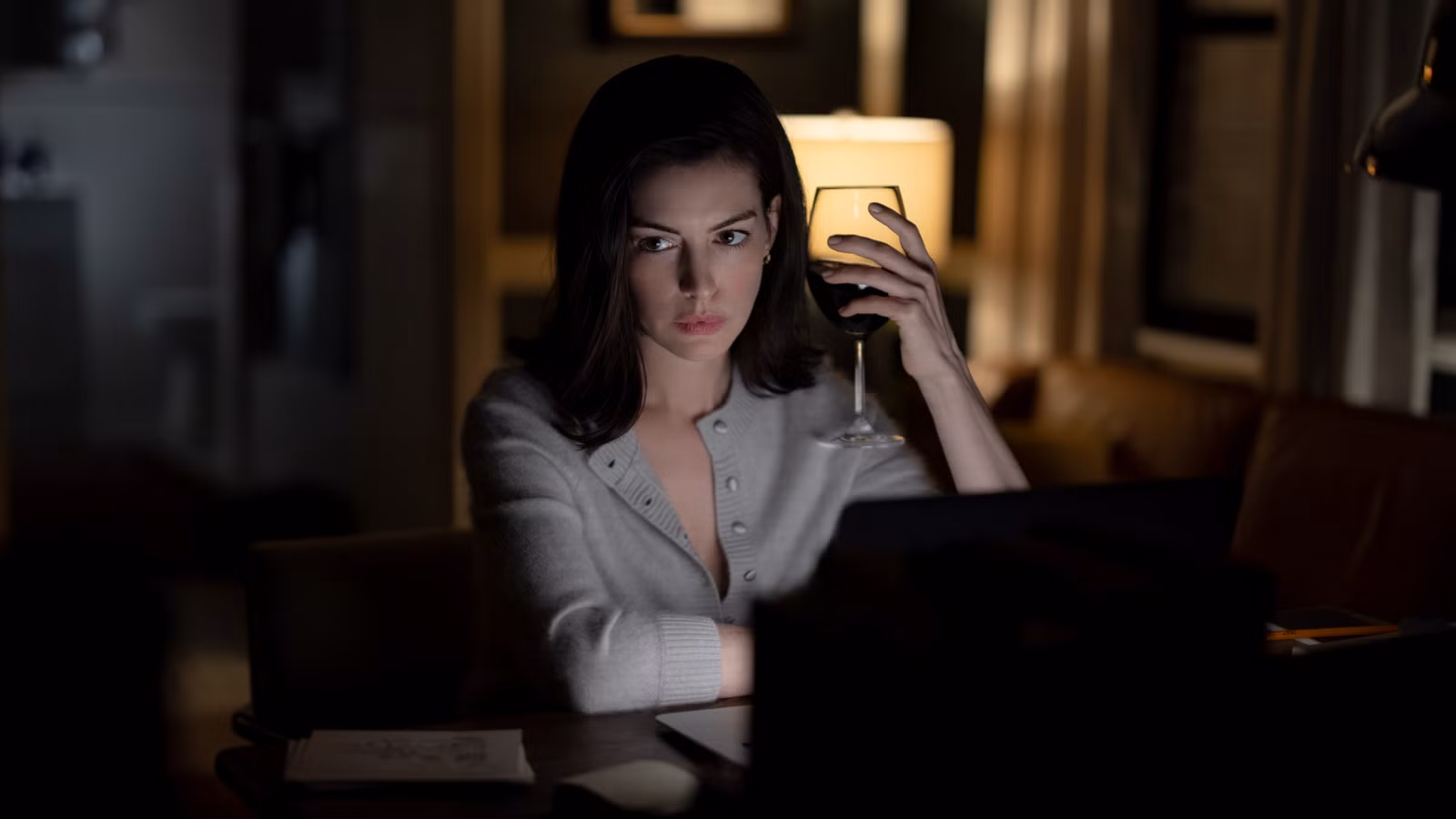 Anne Hathaway in Verity.