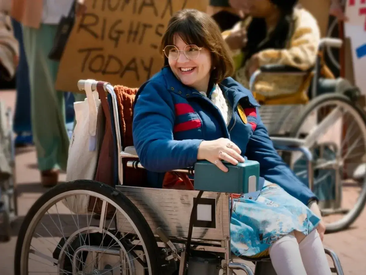 Ruth Madeley in Being Heumann