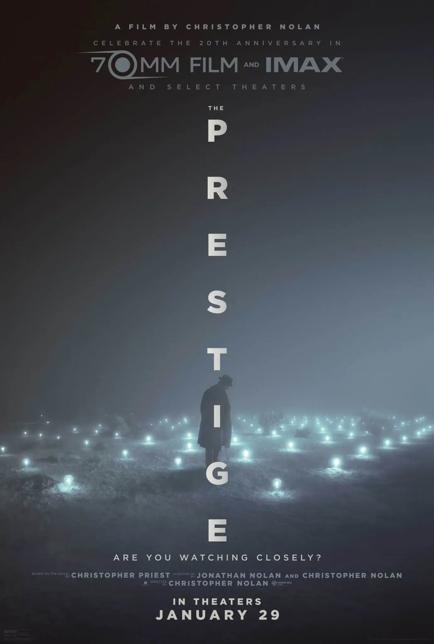 The Prestige re-release poster.